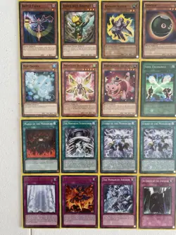 YUGIOH Monarch Deck Complete 40 - Cards w/ Sleeves - Image 5