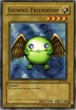 YUGIOH Shining Friendship TP1-024 Vintage Near-Mint NM - Image 1