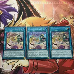 Yugioh! Playset 3x Magidolce-Salon Secret Rare - RA03-DE069 1. Auflage - Deutsch - Image 1