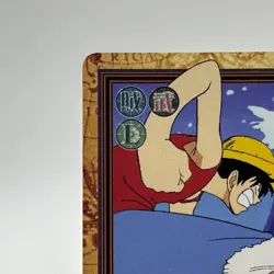 Luffy ONE PIECE Carddass Hyper Battle Trading Card TCG Anime Japan #C02 - Image 3