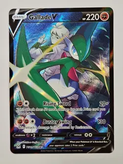 Gallade V - TG19/TG30 - Pokemon Lost Origins Trainer Gallery Ultra Rare Card - Image 1