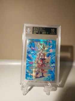 Dragon Ball Super Card Game SS Son Goku, History of Son Goku BT10-065 BGS 10 🌟 - Image 1