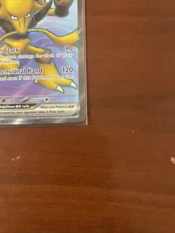 Pokemon TCG Alakazam EX 188/165 S&V 151 Ultra Rare Card NM Condition - Image 5