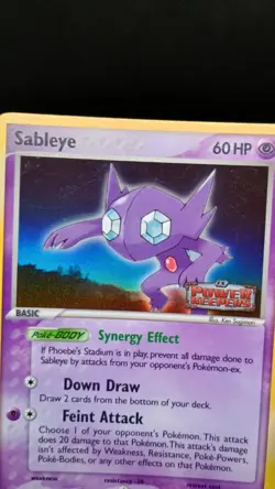 Pokemon TCG - Wigglytuff 12/100 & Sableye 22/108 Reverse Holo 2 Card Lot LP - Image 5