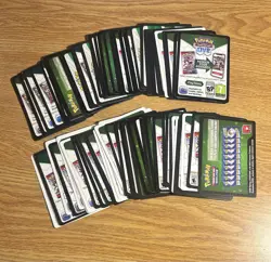 Pokemon TCG Online Code Card Lot 100pc (Message Delivery) - Image 1