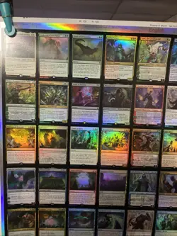 MTG - War of the Spark Foil Uncut Rare & Mythic Sheet - Never Displayed - Image 2