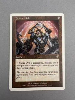 Static Orb, 7th Edition, Magic the Gathering MTG - Image 1