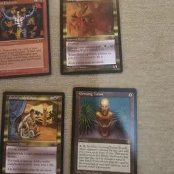 Magic The Gathering Mtg Rare Card Lot Mirage & Alliances 1996 Warping Wurm Etc.. - Image 2