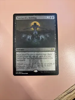 Patriarch's Bidding (Foil Etched) NM PACK FRESH Modern Horizons 2 MTG - Image 1