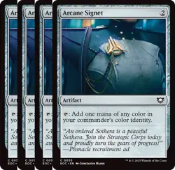 Arcane Signet x4 [Edge of Eternities] MTG - Image 1