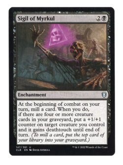 MTG-Sigil of Myrkul-Battle for Baldur's Gate-147-Near Mint-NonFoil - Image 1