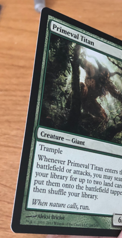 MTG - Primeval Titan (M12) NM - Image 4
