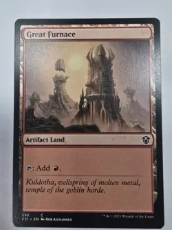 Great Furnace Commander 2021 Regular Magic The Gathering Mtg - Image 1