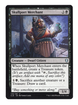 MTG-Skullport Merchant-Battle for Baldur's Gate-149-Near Mint-NonFoil - Image 1