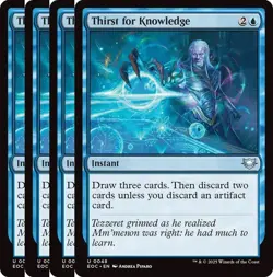 Thirst for Knowledge x4 [Edge of Eternities] MTG - Image 1