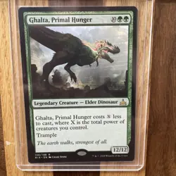 Ghalta, Primal Hunger x1 Rivals of Ixalan Magic the Gathering MTG NM - Image 1