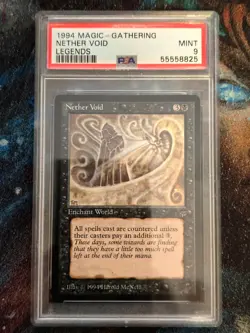 1994 - MTG - Nether Void Legends Regular - PSA 9 - Image 1