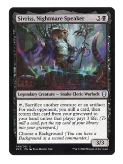 MTG-Sivriss, Nightmare Speaker-Battle for Baldur's Gate-148-Near Mint-NonFoil - Image 1