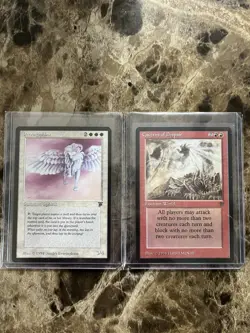 PETRA SPHINX + CAVERNS OF DESPAIR (NM+) Lot of 2 Legends Rares - Vintage MTG - Image 1