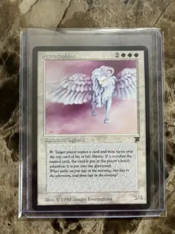 PETRA SPHINX + CAVERNS OF DESPAIR (NM+) Lot of 2 Legends Rares - Vintage MTG - Image 2