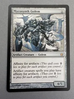 Mycosynth Golem, Fifth Dawn, Magic The Gathering MTG - Image 1