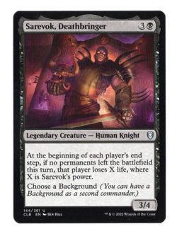 MTG-Sarevok, Deathbringer-Battle for Baldur's Gate-144-Near Mint-NonFoil - Image 1