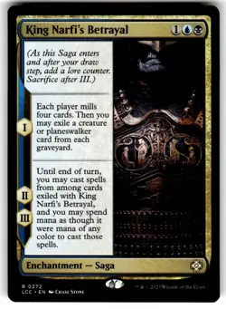 King Narfi's Betrayal Commander: the Lost Caverns of Ixalan Regular MTG - Image 1