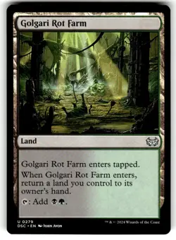 Golgari Rot Farm Commander: Duskmourn: House of Horror Regular MTG - Image 1