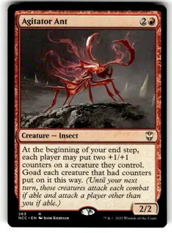 Agitator Ant Commander: Streets of New Capenna Regular MTG - Image 1