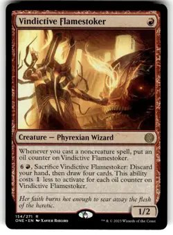 Vindictive Flamestoker Phyrexia: All Will Be One Regular MTG - Image 1