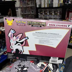 Pokemon TCG Celebrations Dark Sylveon V Collection Box Factory Sealed - Image 2