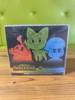 Pokemon Center EXCLUSIVE Paldea Evolved Elite Trainer Box ETB SEALED - Image 1
