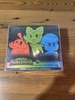 Pokemon Center EXCLUSIVE Paldea Evolved Elite Trainer Box ETB SEALED - Image 3