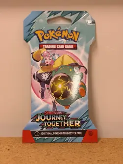 New Sealed Pokemon Scarlet & Violet Journey Together English Blister Pack - Image 1