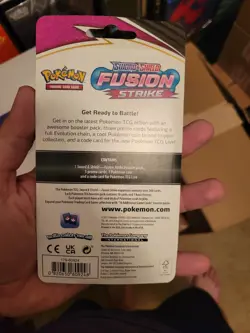 Fusion Strike Premium Booster Pack Cinderace Scorbunny Blister Pokemon TCG - Image 2