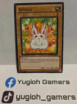 YUGIOH BUNILLA PHSW 1ST EDITION COMMON LIGHT PLAYED - Image 1