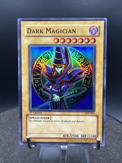 Yugioh! Dark Magician SYE-001 Super Rare 1st Edition LP - Image 1
