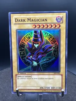 Yugioh! Dark Magician SYE-001 Super Rare 1st Edition LP - Image 3