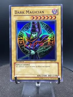 Yugioh! Dark Magician SYE-001 Super Rare 1st Edition LP - Image 4