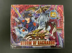 YUGIOH! Storm of Ragnarok 1st Edition Booster Box Sealed - Image 1