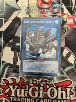 Worldsea Dragon Zealantis Prismatic Secret Rare MP23-EN193 Yugioh - Image 1