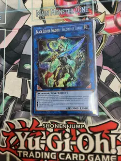 Black Luster Soldier - Soldier Of Chaos Secret Rare BLC1-EN002 Yugioh - Image 1