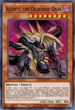 Yugioh - Aleirtt, the Ogdoadic Dark (Super Rare) (1st Edition) - ANGU-EN006 P - Image 1