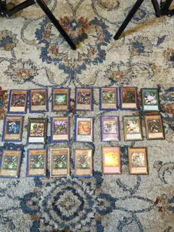 Yugioh Cards Lot Of 20 Holos And Rares - Image 1