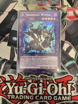 El Shaddoll Winda Secret Rare 1st Edition SHVA-EN049 Yugioh - Image 1
