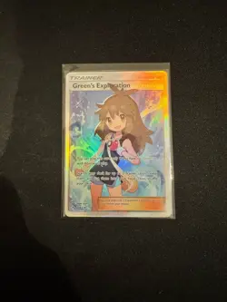 Pokemon TCG Green's Exploration Full Art Unbroken Bonds Card 209/214 NM - Image 1