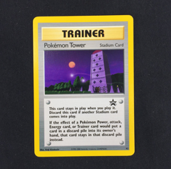 2000 Pokemon Black Star Promo Card #42 Trainer Pokemon Tower NM Unplayed - Image 1