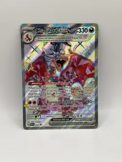 Pokemon TCG Charizard EX SVP Black Star Promos SVP074 Holo Shiny Promo Card Nice - Image 1