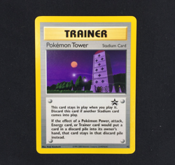 2000 Pokemon Black Star Promo Card #42 Trainer Pokemon Tower NM Unplayed - Image 1