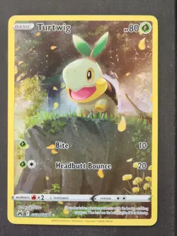 Turtwig GG31/GG70 Crown Zenith Holo NM Pokemon Card English - Image 1
